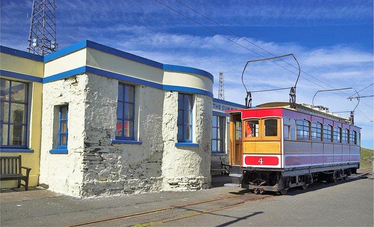 Tranvía en Snaefell