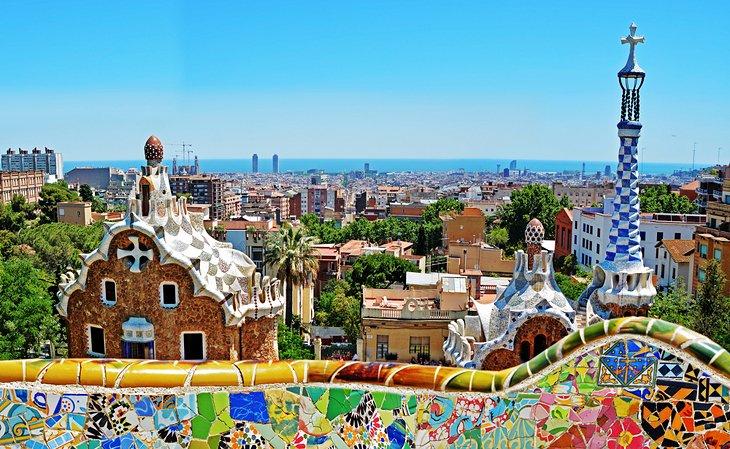 Vista de Barcelona desde el Parque Güell