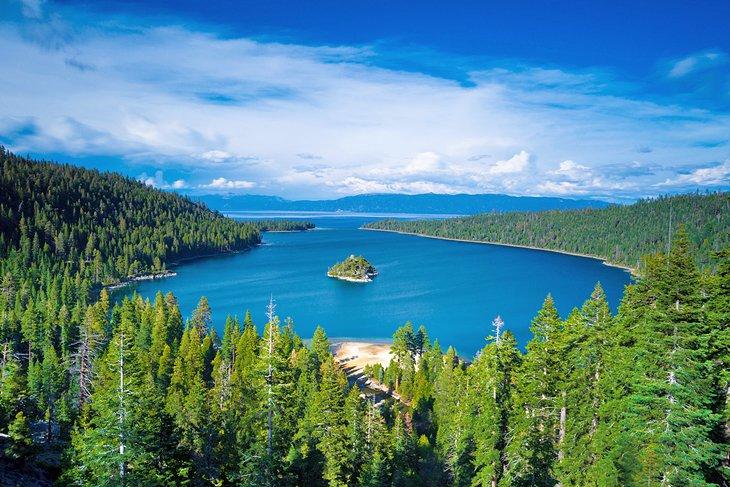 Île Fannette et Baie Émeraude, Lac Tahoe