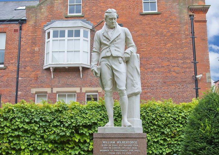 Statue de William Wilberforce à Wilberforce House