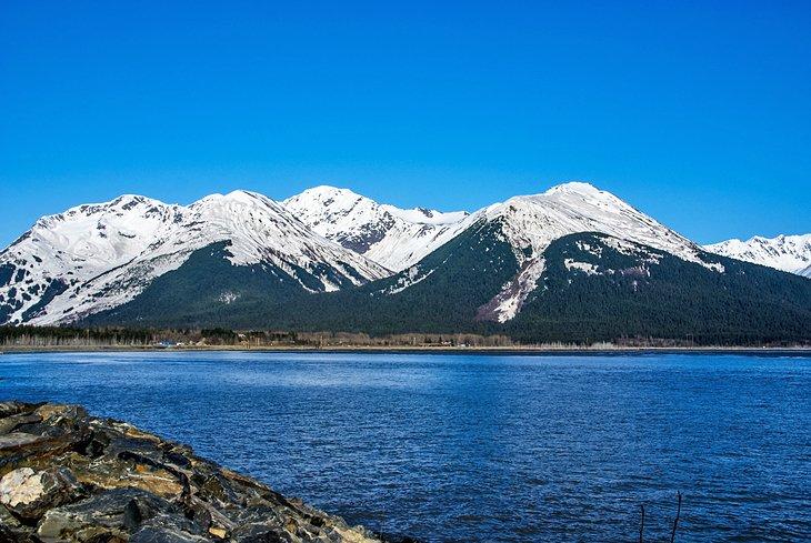 Turnagain Arm sur la Seward Highway
