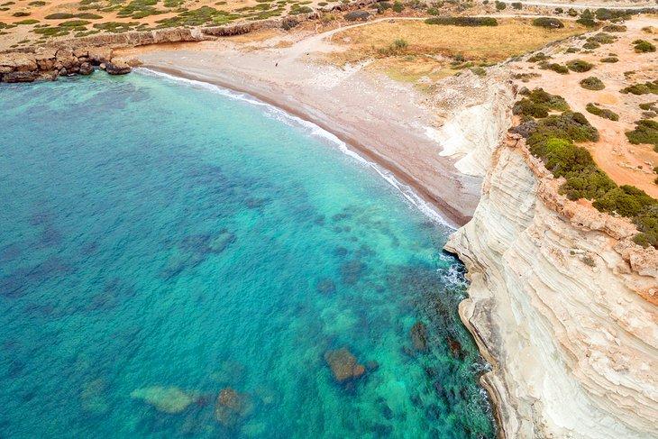 Playa aislada de Lara