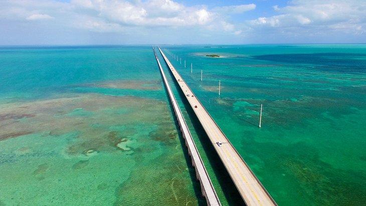 Straße von Miami nach Key West