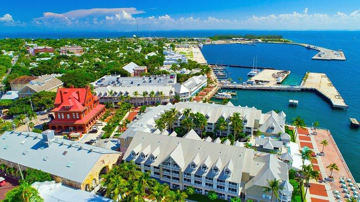Luftaufnahme von Key West