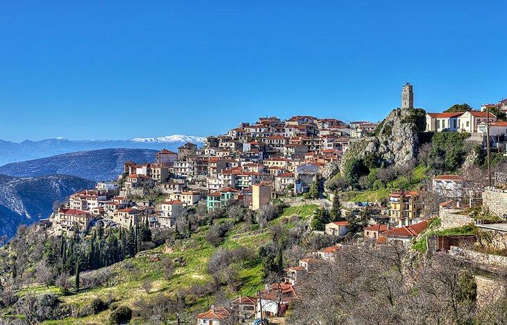 Le village montagnard d'Arachova