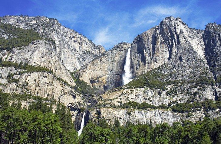 Cascadas Yosemite Superior e Inferior