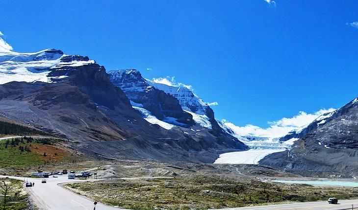 Icefields Parkway y el Columbia Icefield
