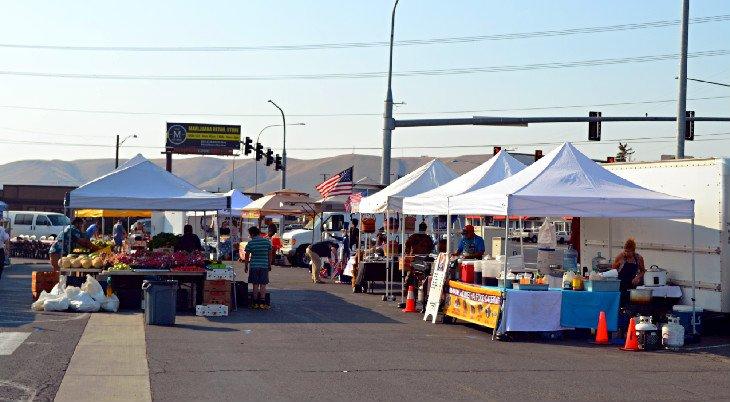Mercado de agricultores de Yakima