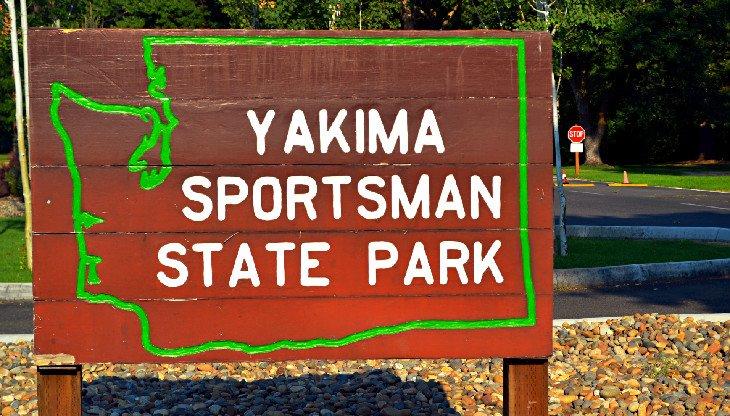 Entrada al Parque Estatal Yakima Sportsman
