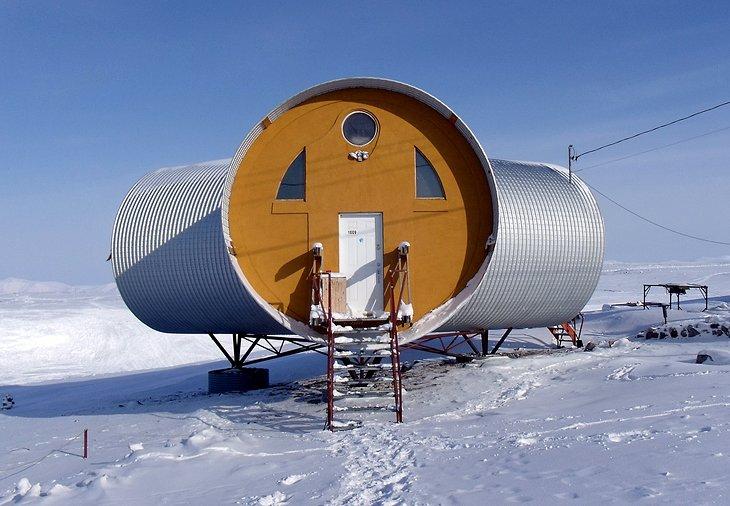 Pflasterhütte in Pond Inlet