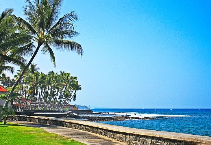 Kona-Küste bei Kailua Kona