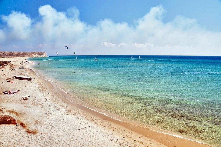 Vida playera en Gökçeada