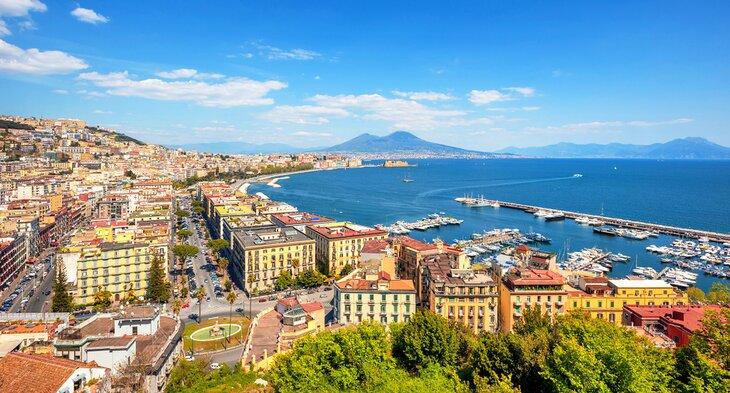 Vue sur Naples, Italie