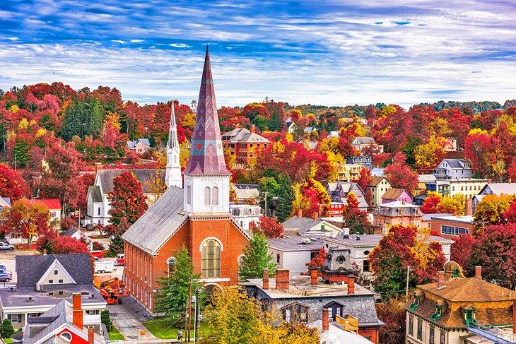 Montpelier en otoño