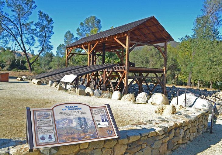 Sutter's Mill en el Gold Discovery Loop