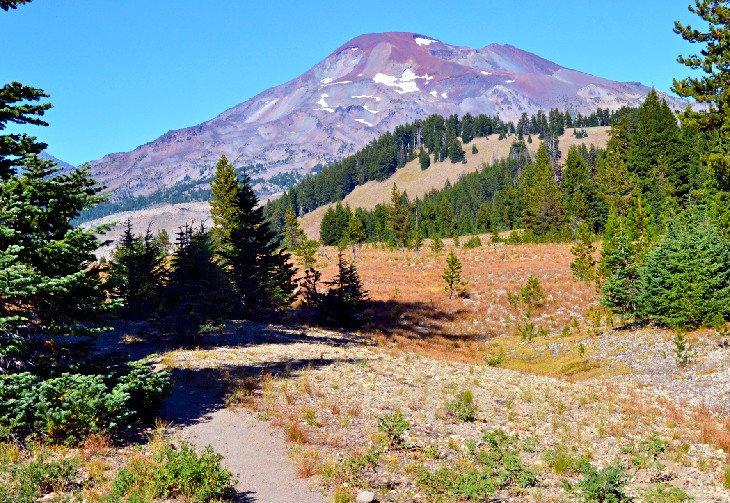 Betreten der Three Sisters Wilderness auf dem PCT