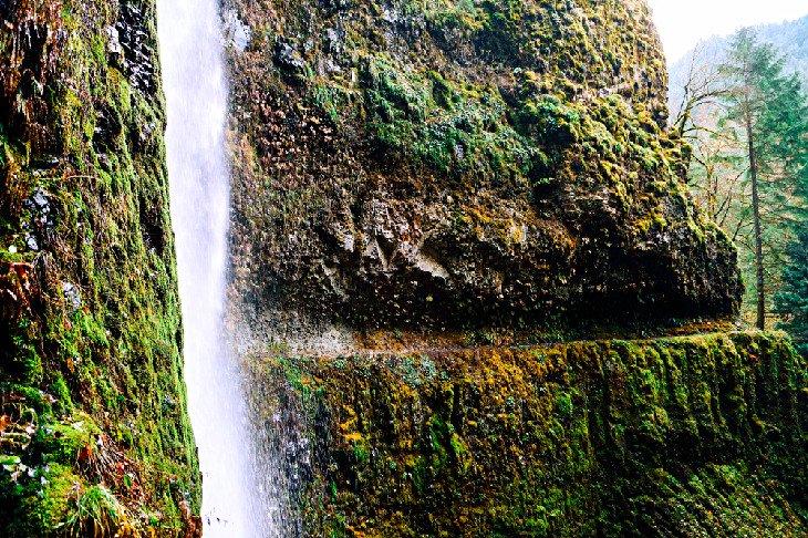 Tunnel Falls auf Eagle Creek Trail