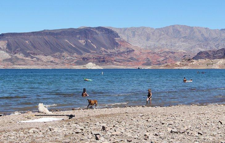 Playa Boulder en Lake Mead
