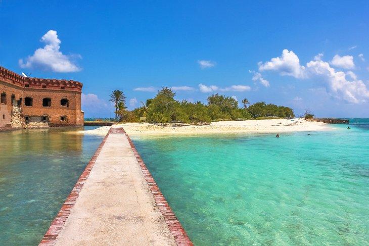 Fort Jefferson Histórico en Dry Tortugas