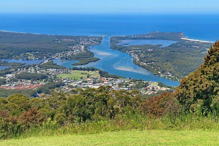 Aussicht vom Laurieton Lookout