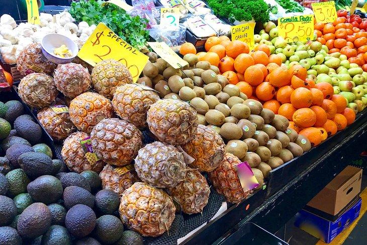 Fruits à vendre au marché central d'Adélaïde