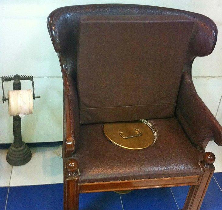 Ausstellung über Toiletten im Sulabh International Museum of Toilets