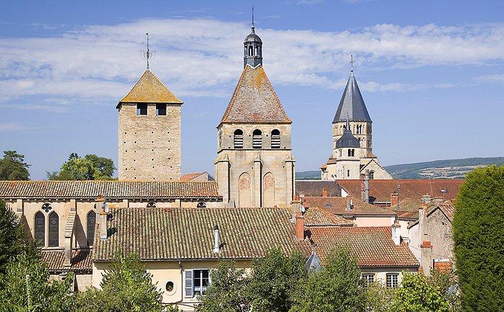 Abtei von Cluny in der Burgunder-Region