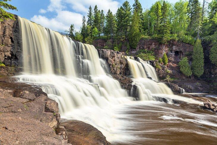 Cascadas Medias, Parque Estatal Gooseberry Falls