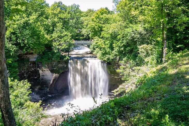 Cascadas Minneopa, Parque Estatal Minneopa