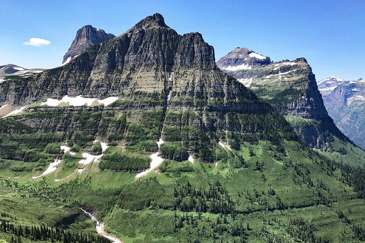 Parc National des Glaciers dans le Montana