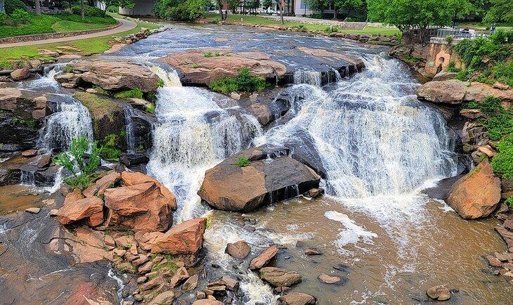 Falls Park sur le Reedy