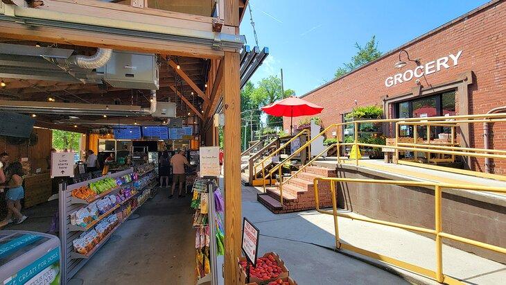 Café et épicerie Swamp Rabbit