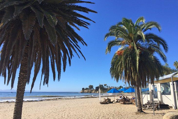 Café de la playa Shoreline en Leadbetter Beach