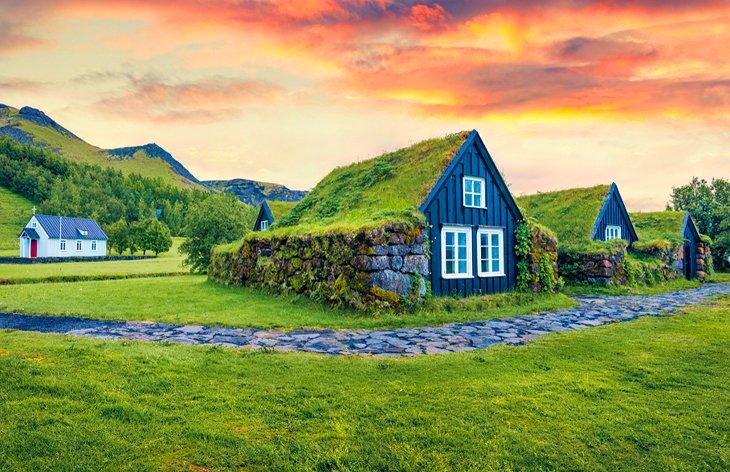 Dorf Skogar