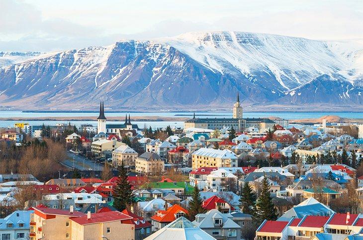 Reykjavik im Winter