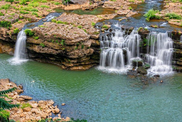 Cascada Great Falls, Parque Estatal Rock Island
