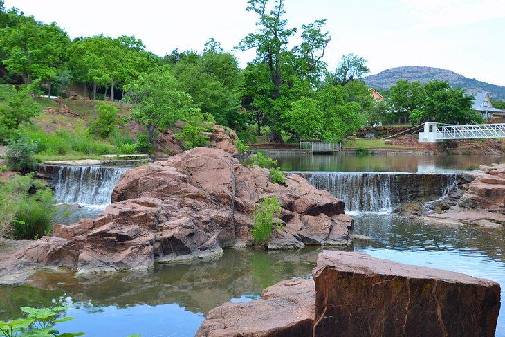 Cascadas en Medicine Park