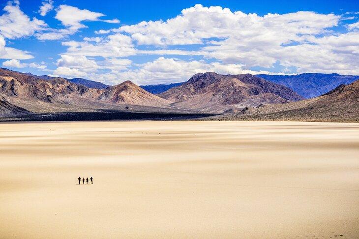 Racetrack Playa im Death Valley Nationalpark