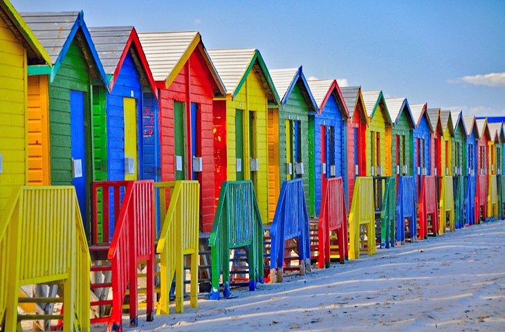 Maisons de plage à Muizenberg