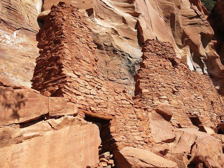 Viviendas en acantilados en el Sitio Patrimonio Palatki