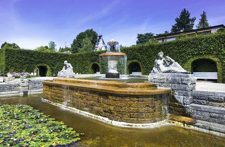La Fuente Josephina en el Jardín de Rosas, Baden-Baden