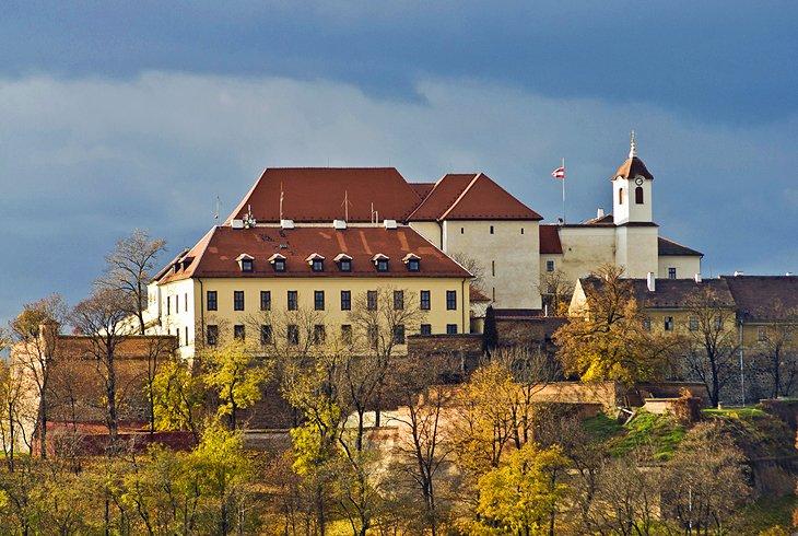 Castillo de Špilberk y el Museo de la Ciudad de Brno