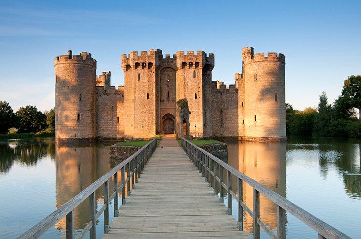 Castillo de Bodiam y puente