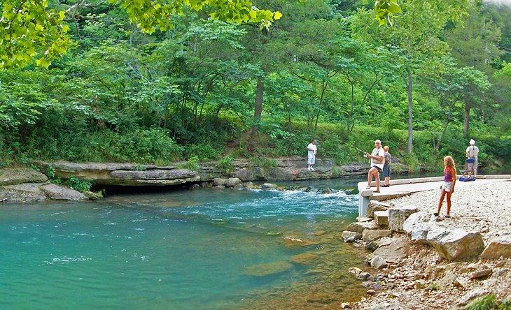 Pesca en Roaring River