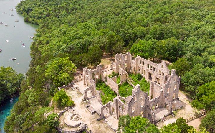 Ruinas del castillo en Ha Ha Tonka State Park