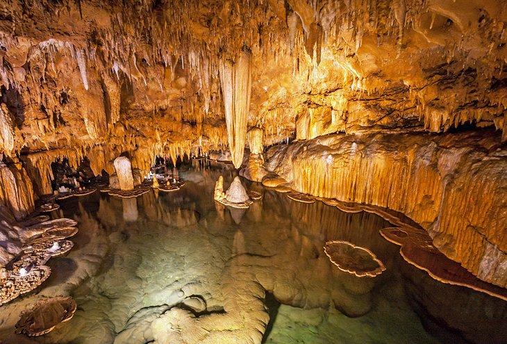Sala de Lily Pad en Onondaga Cave