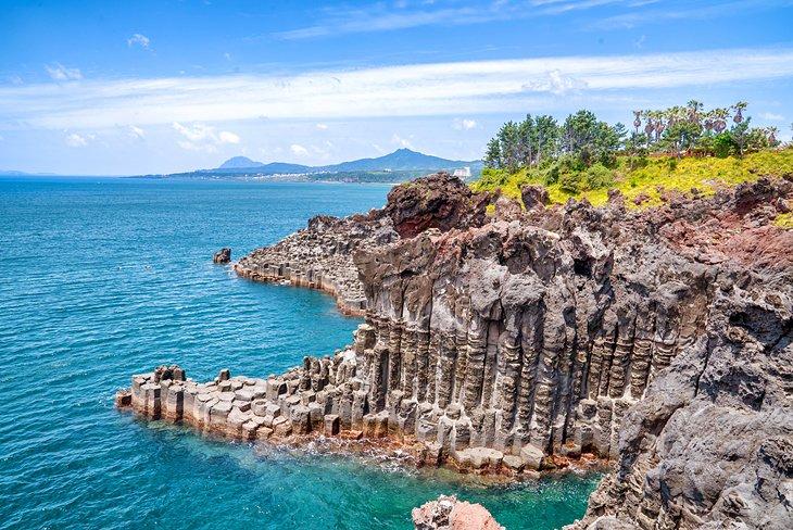 Acantilado Jusangjeolli, Isla Jeju
