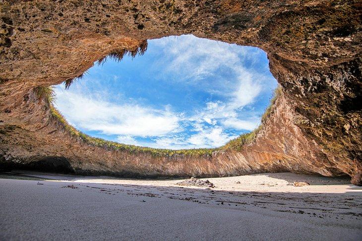 Plage cachée, Islas Marietas