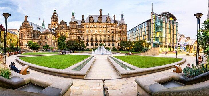 Friedensgärten in Sheffield, England