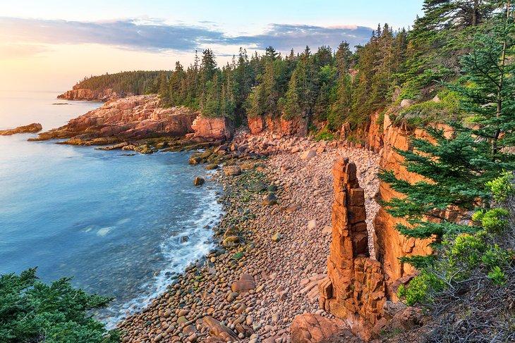 Parc National d'Acadia au lever du soleil